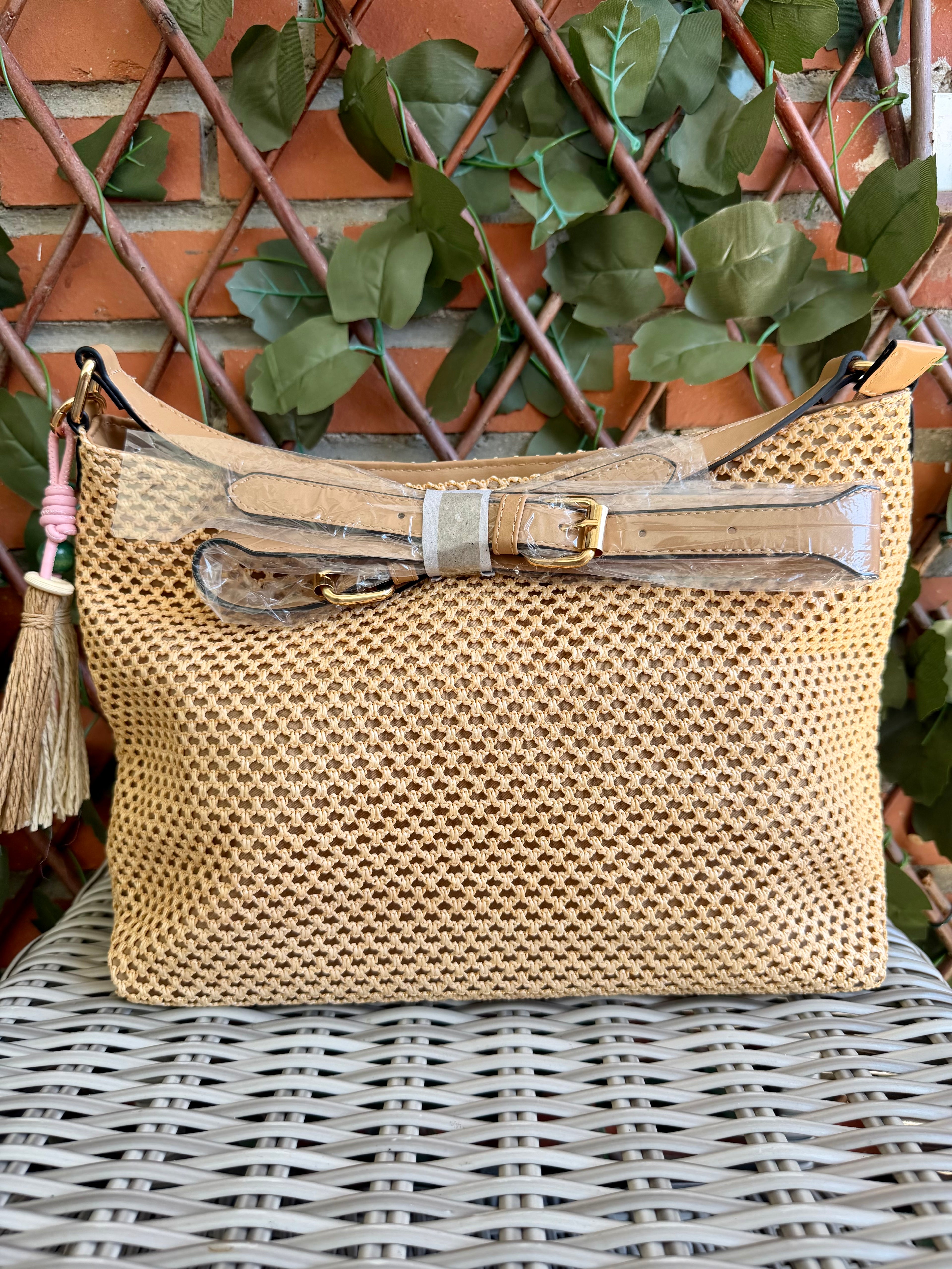BOLSO RECTANGULAR TRENZADO