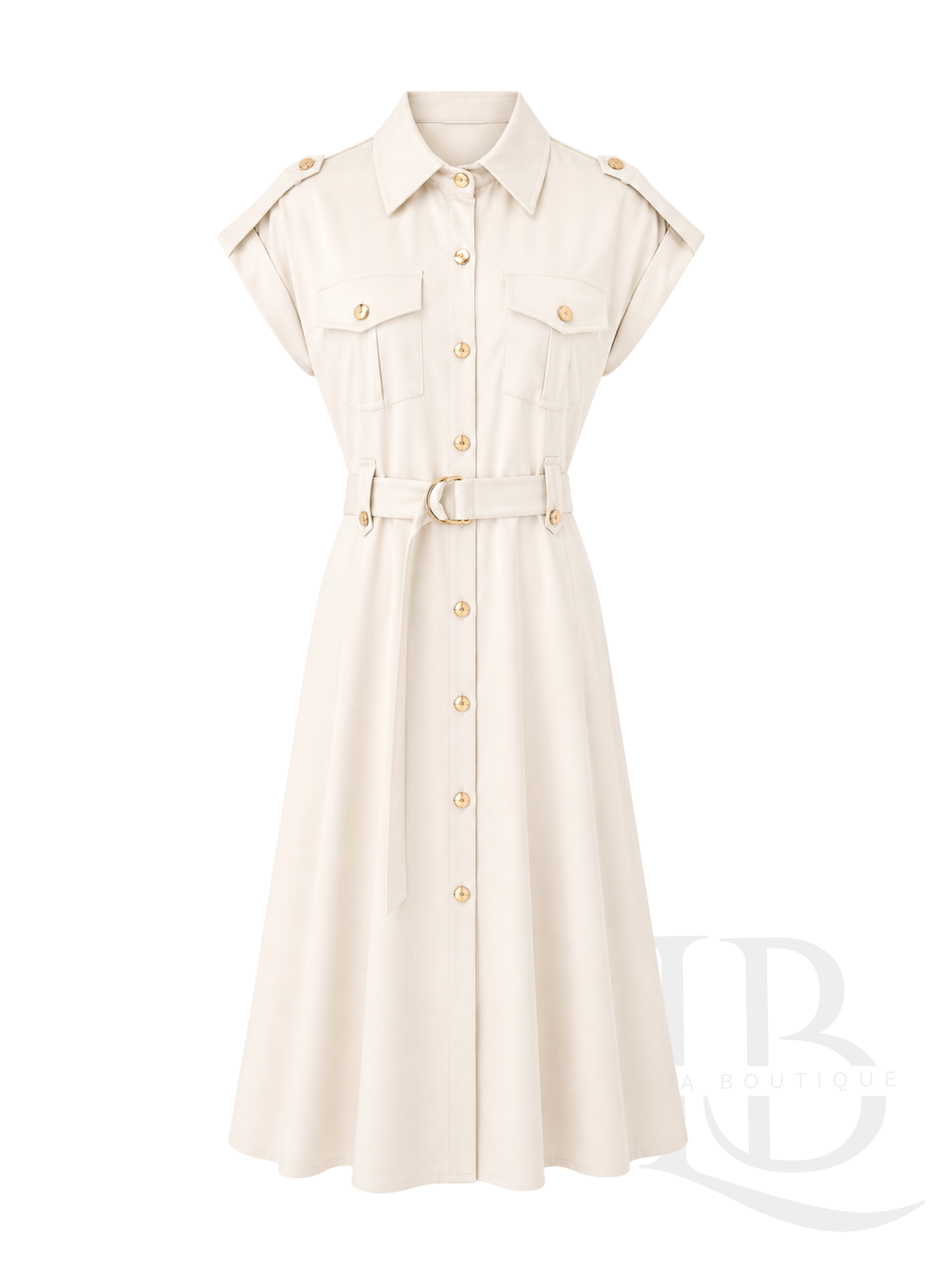 VESTIDO EXCLUSIVO BEIGE