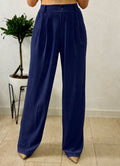 PANTALÓN FLUIDO MARINO