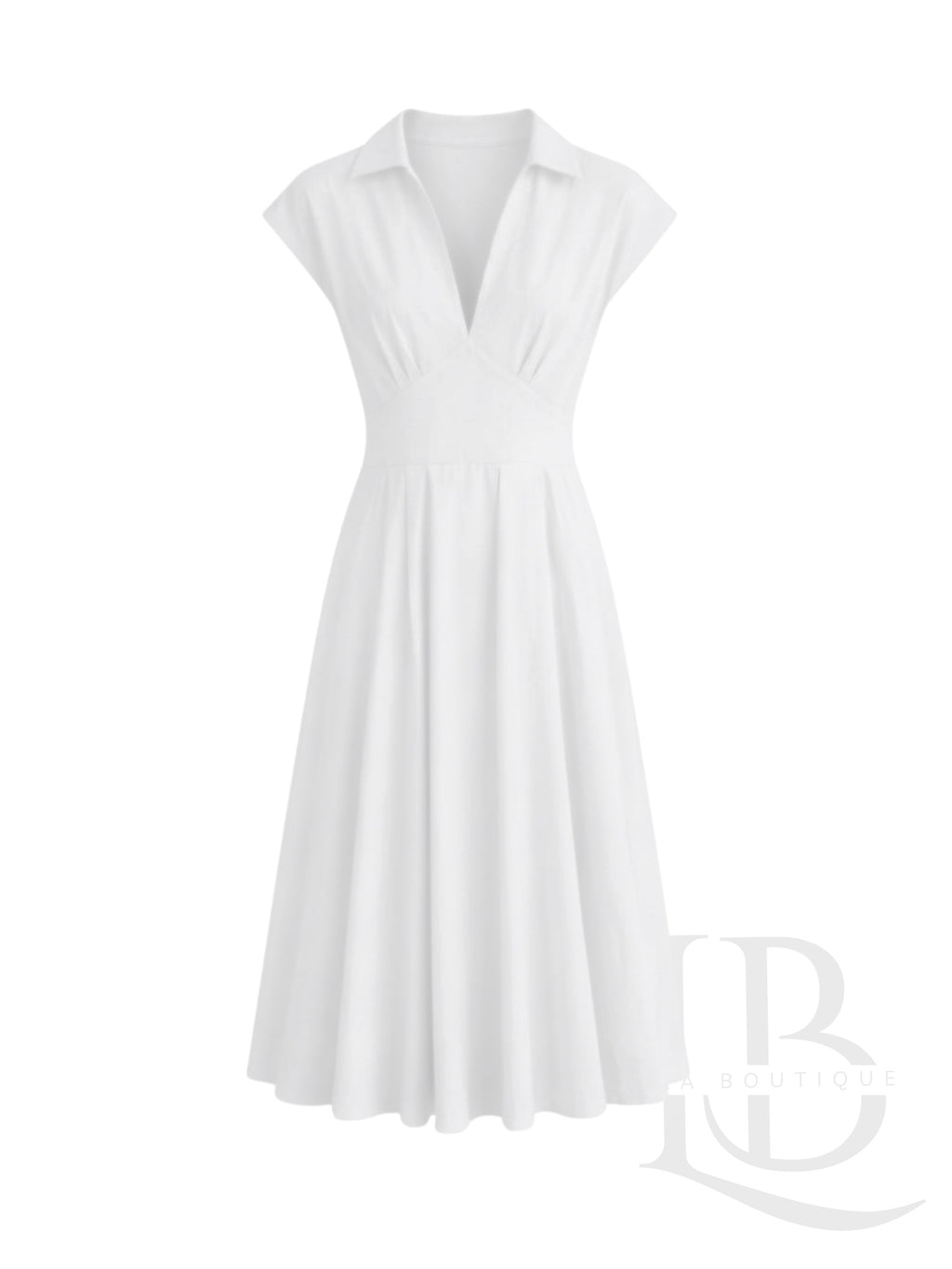 VESTIDO CAMISERO BLANCO