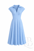 VESTIDO CAMISERO AZUL