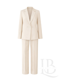 TRAJE DOS PIEZAS, BEIGE