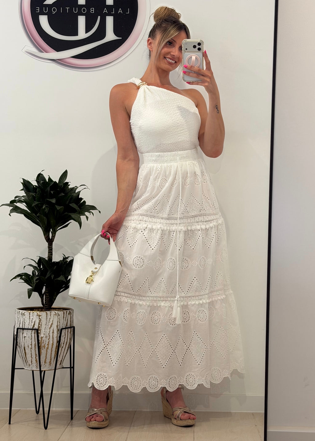 FALDA IBICENCA BLANCA