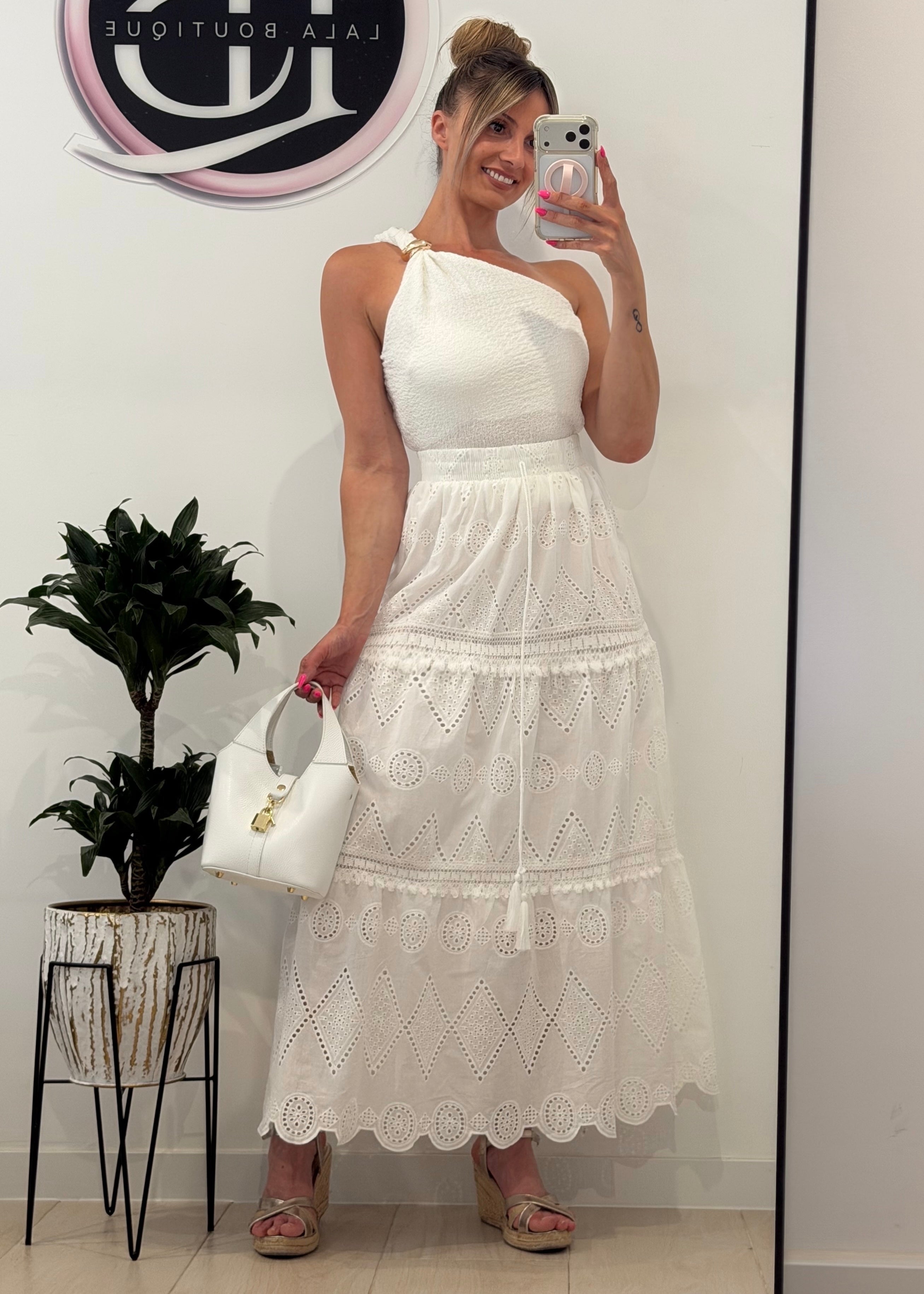 FALDA IBICENCA BLANCA