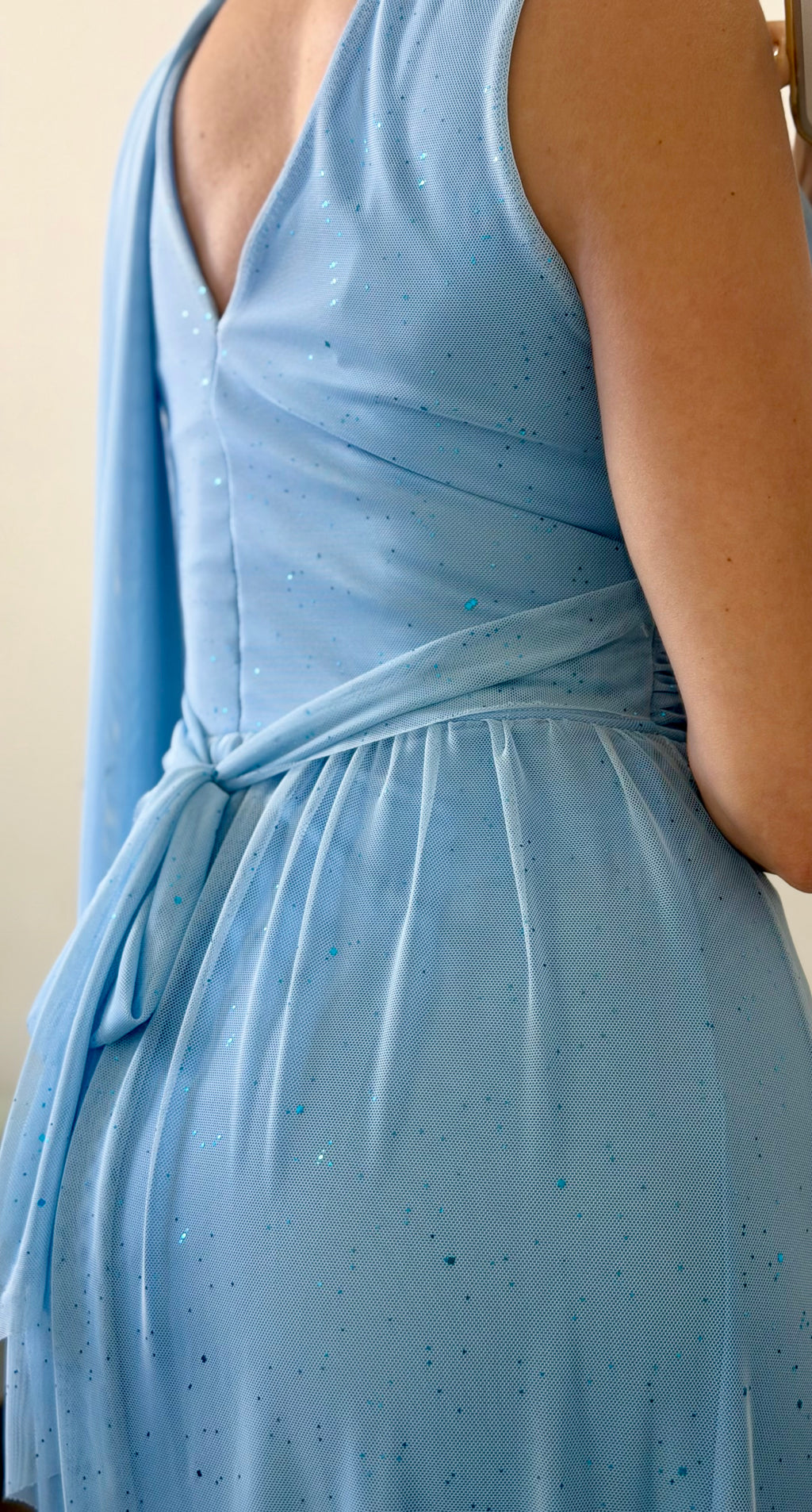 VESTIDO TUL BRILLO