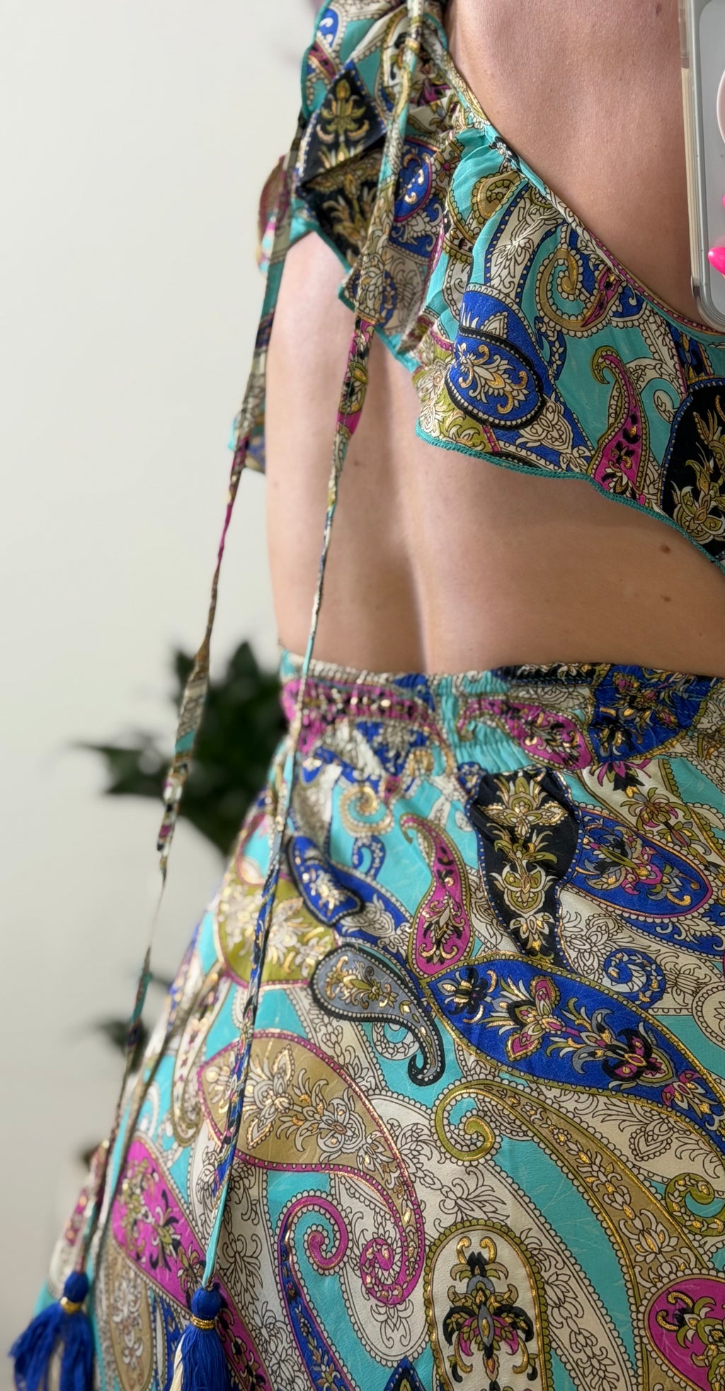 VESTIDO BOHO BOLSILLOS