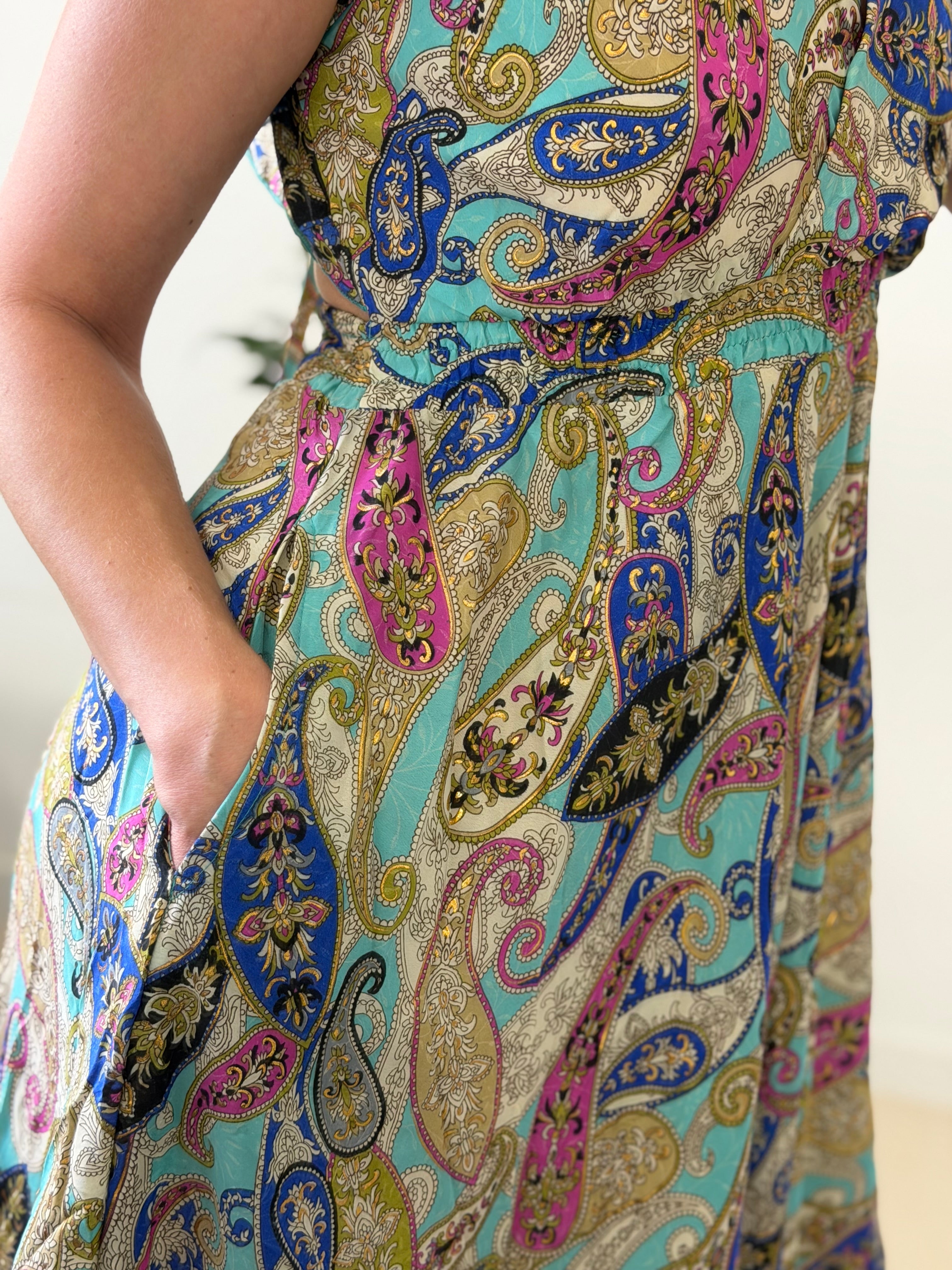 VESTIDO BOHO BOLSILLOS