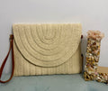BOLSO RAFIA BEIGE