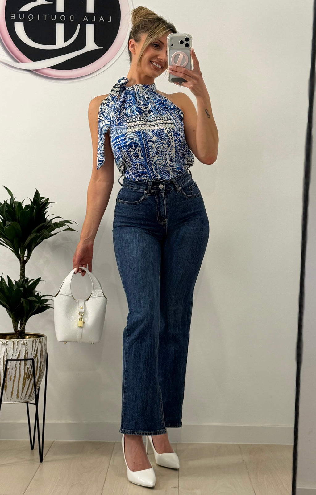 CAMISA FLUIDA AZUL
