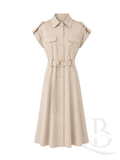 VESTIDO EXCLUSIVO TAUPE