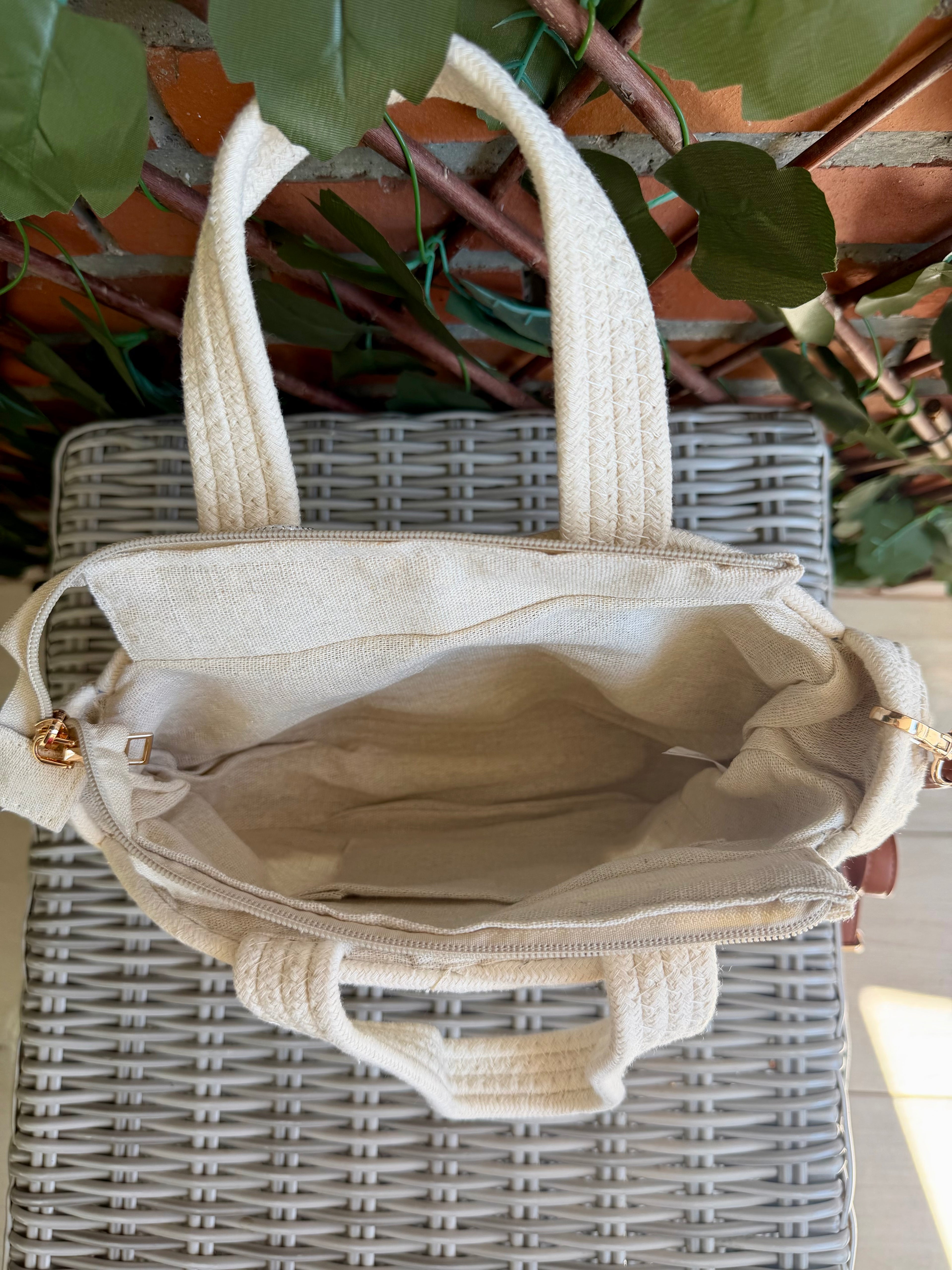 BOLSO ESPIRALES ENTRELAZADAS