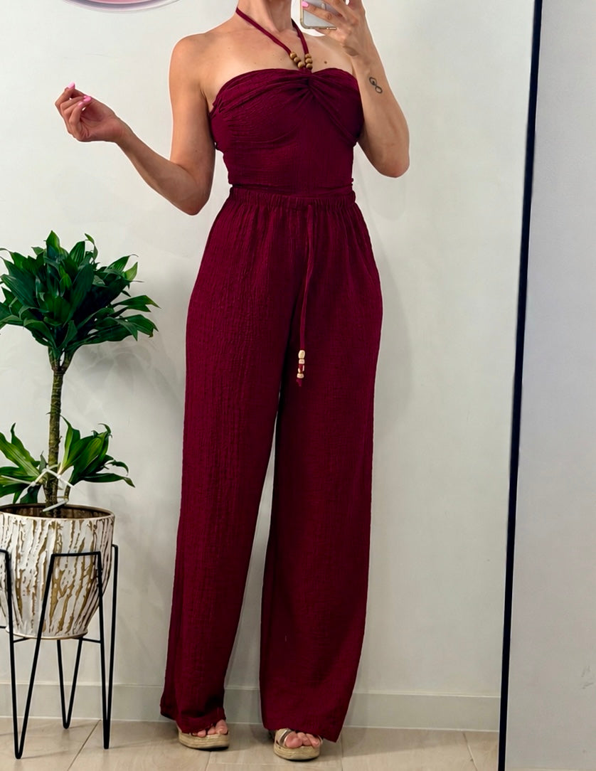 PANTALÓN BURDEOS