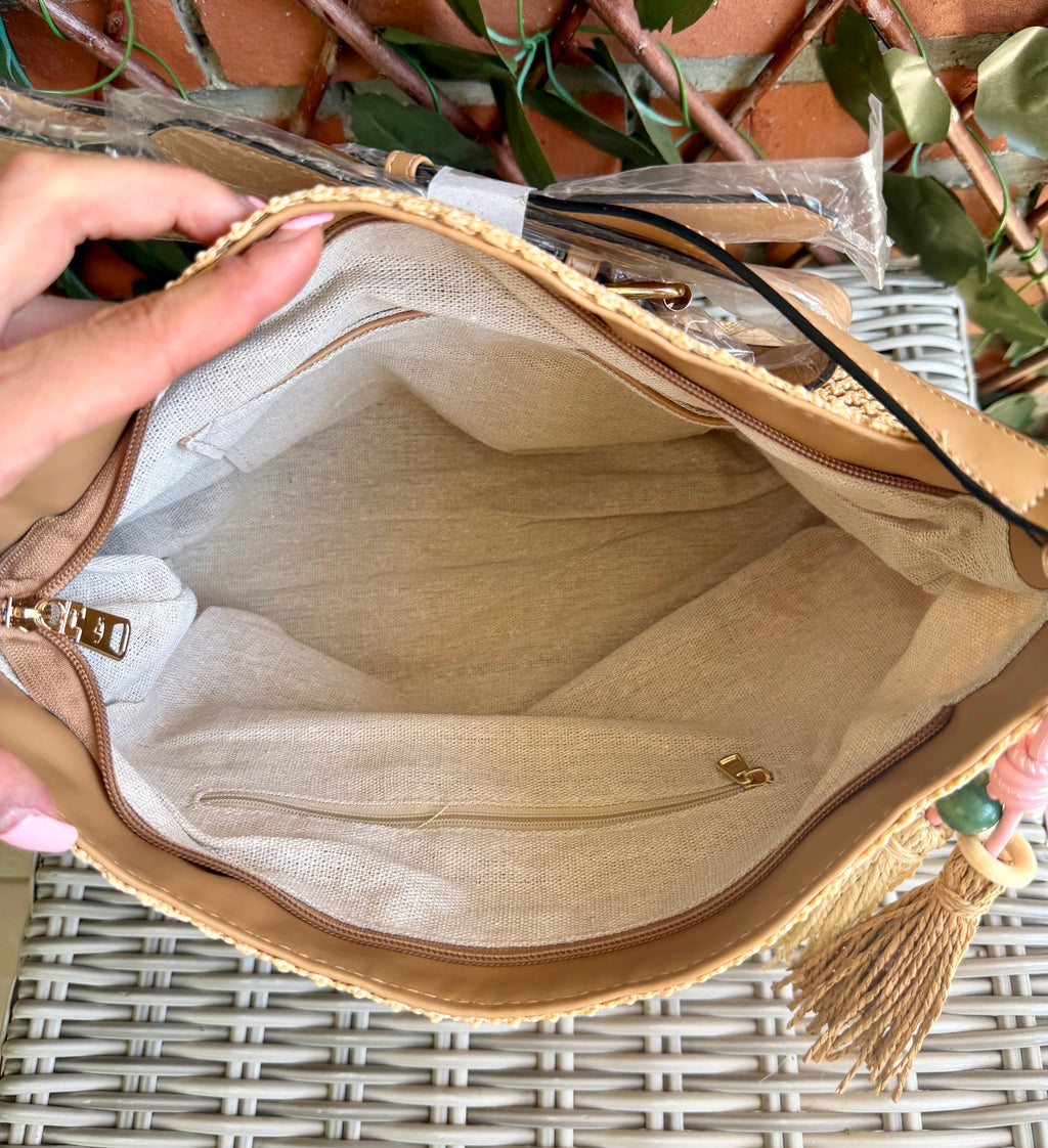 BOLSO RECTANGULAR TRENZADO