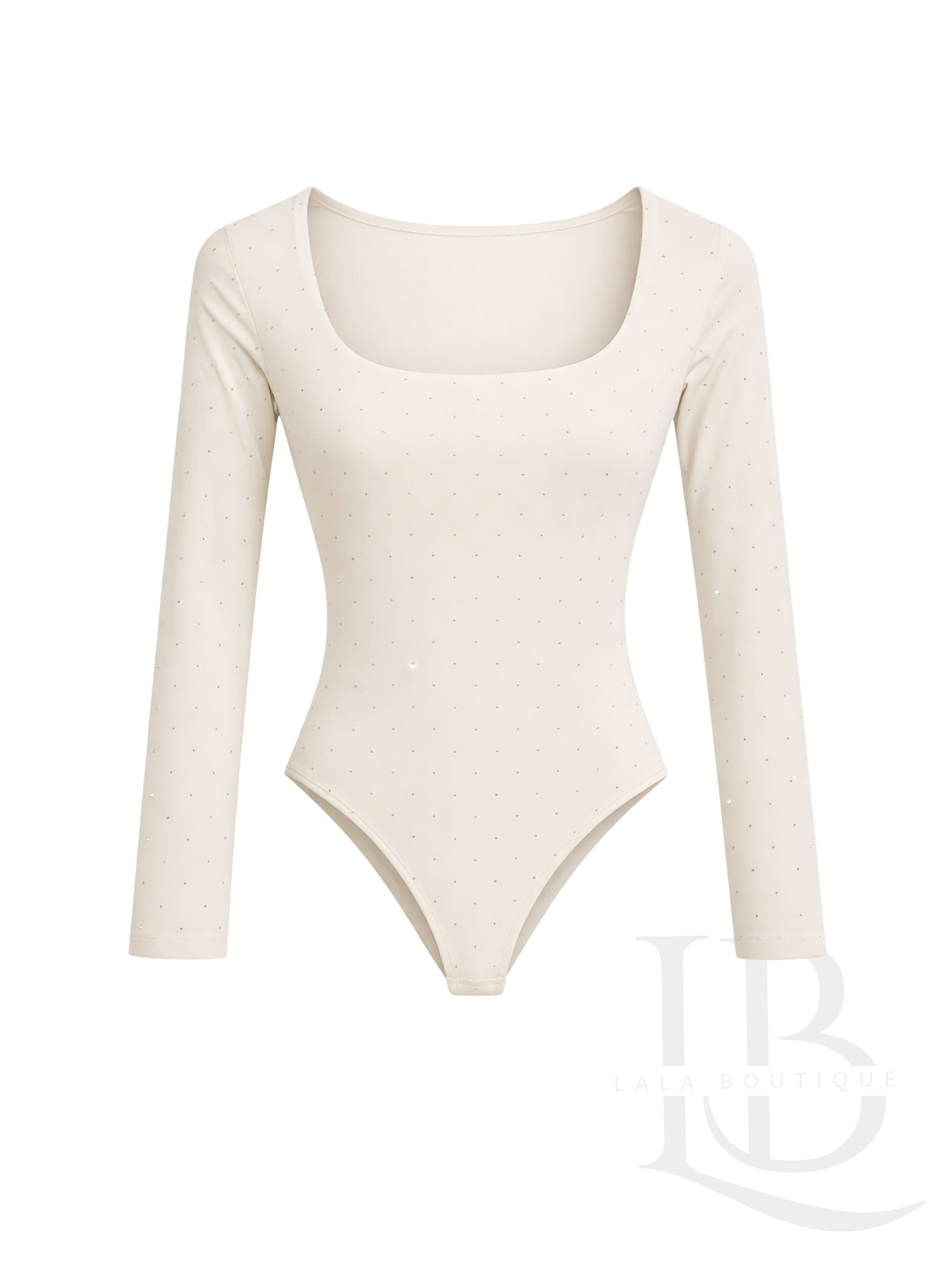 BODY DE LICRA FRÍA BLANCO ROTO
