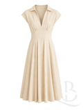 VESTIDO CAMISERO BEIGE