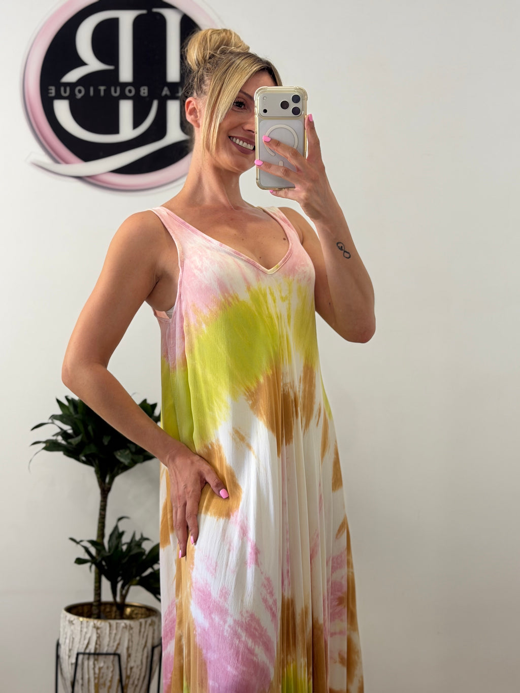 VESTIDO FLUIDO COLORES