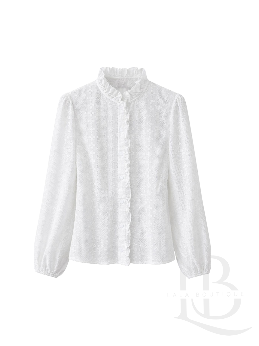 CAMISA BLANCA, ESTILO ROMÁNTICO