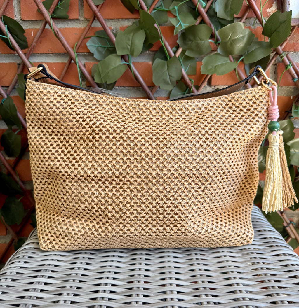 BOLSO RECTANGULAR TRENZADO