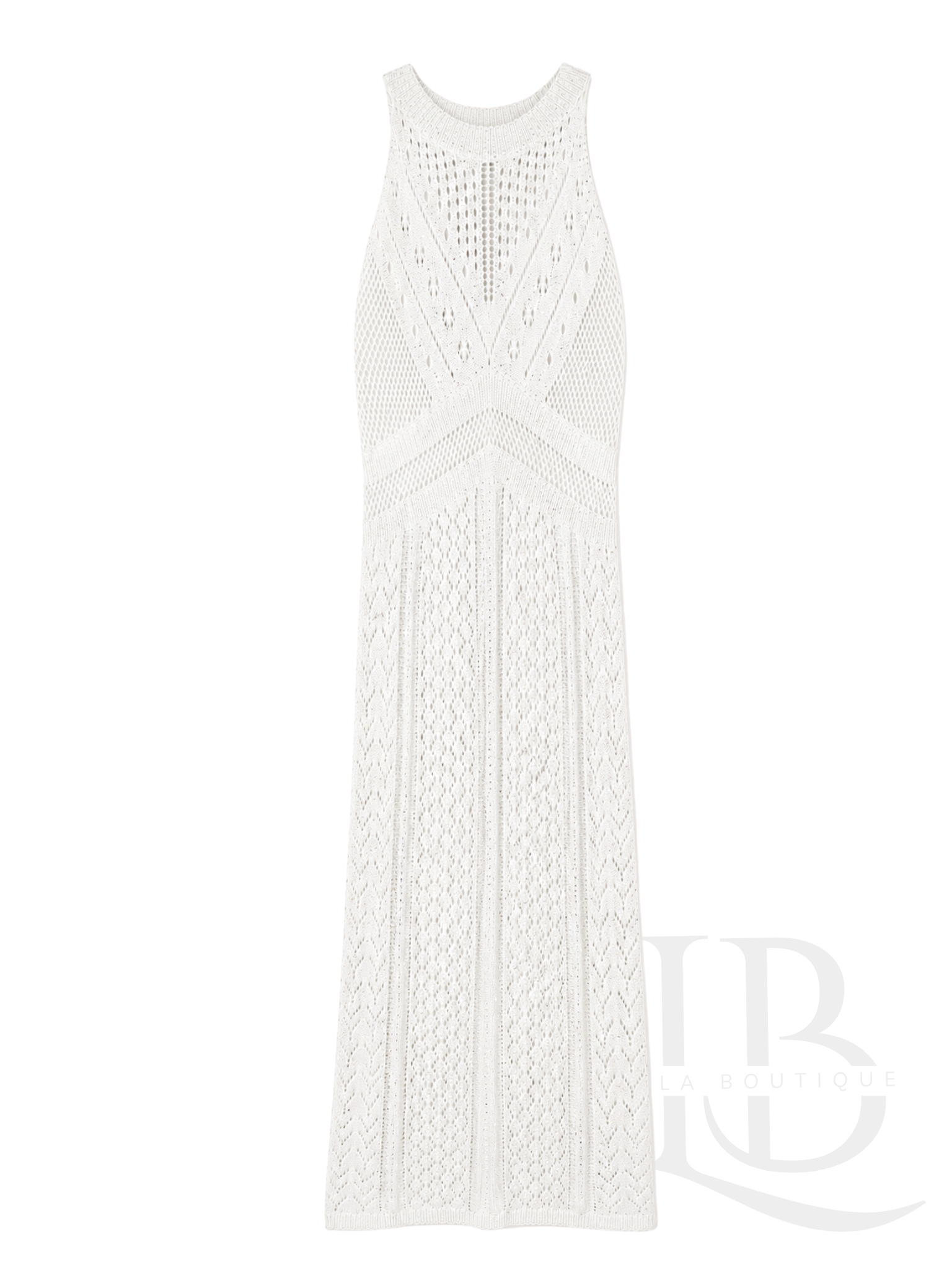 VESTIDO CALADO BLANCO