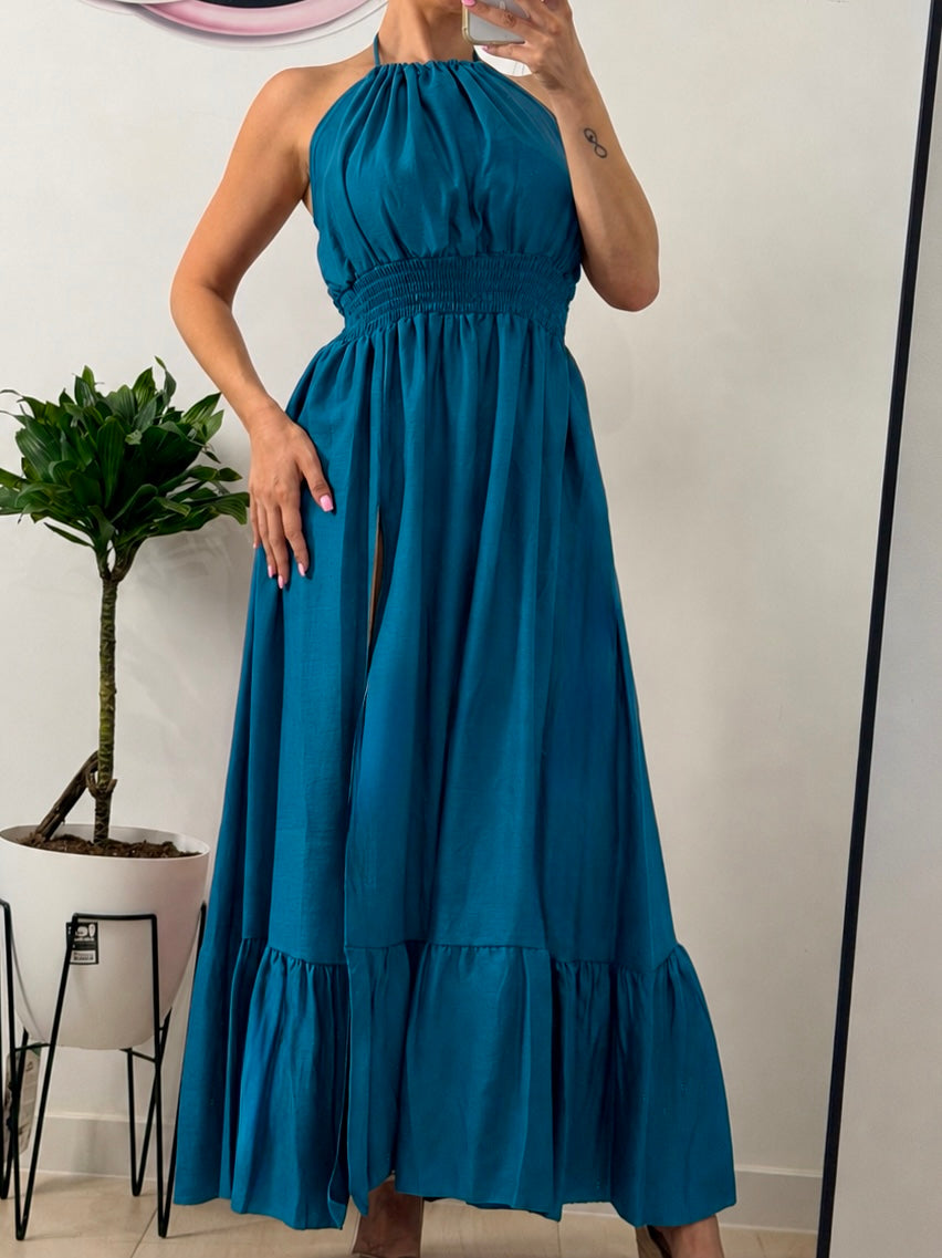 VESTIDO APERTURA PETRÓLEO