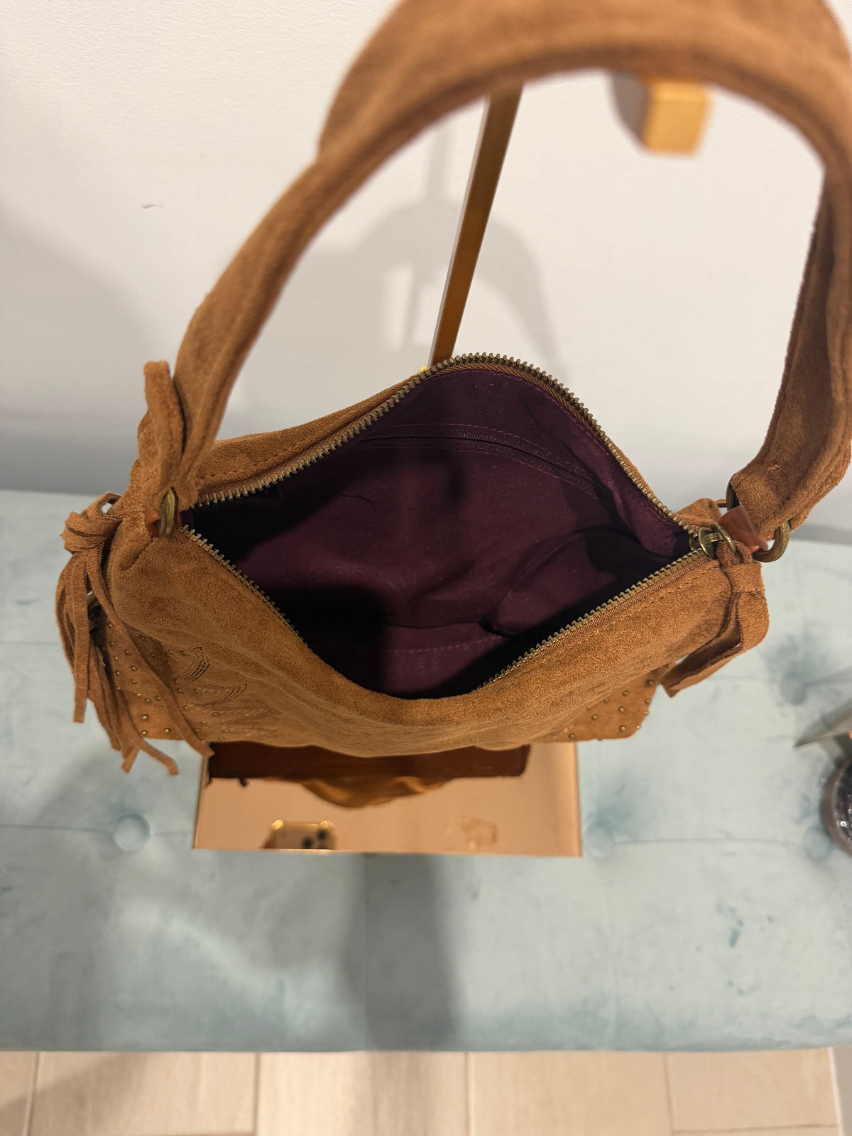 BOLSO ANTELINA MEDIANO CAMEL