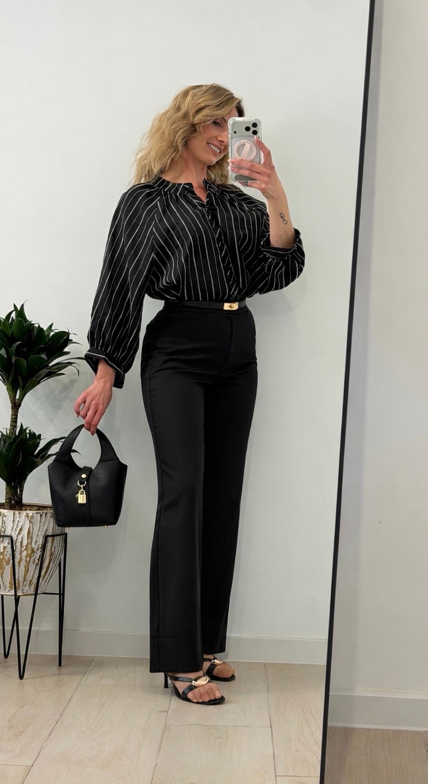 PANTALÓN DE VESTIR, OSCURO