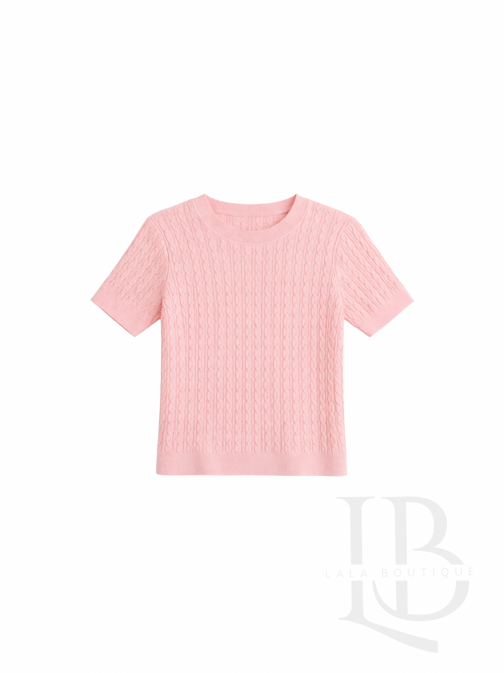 TOP DE PUNTO ROSA PASTEL